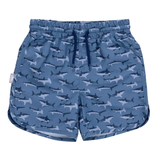 shark swim trunks