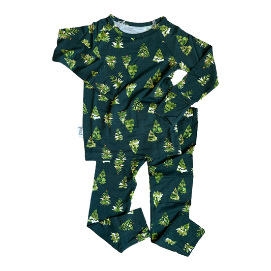 christmas tree jams- 2 piece set