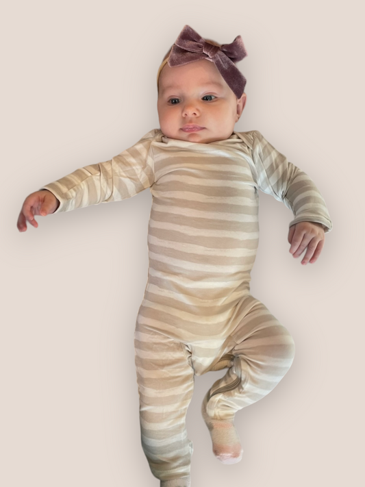 striped diaper zip jams